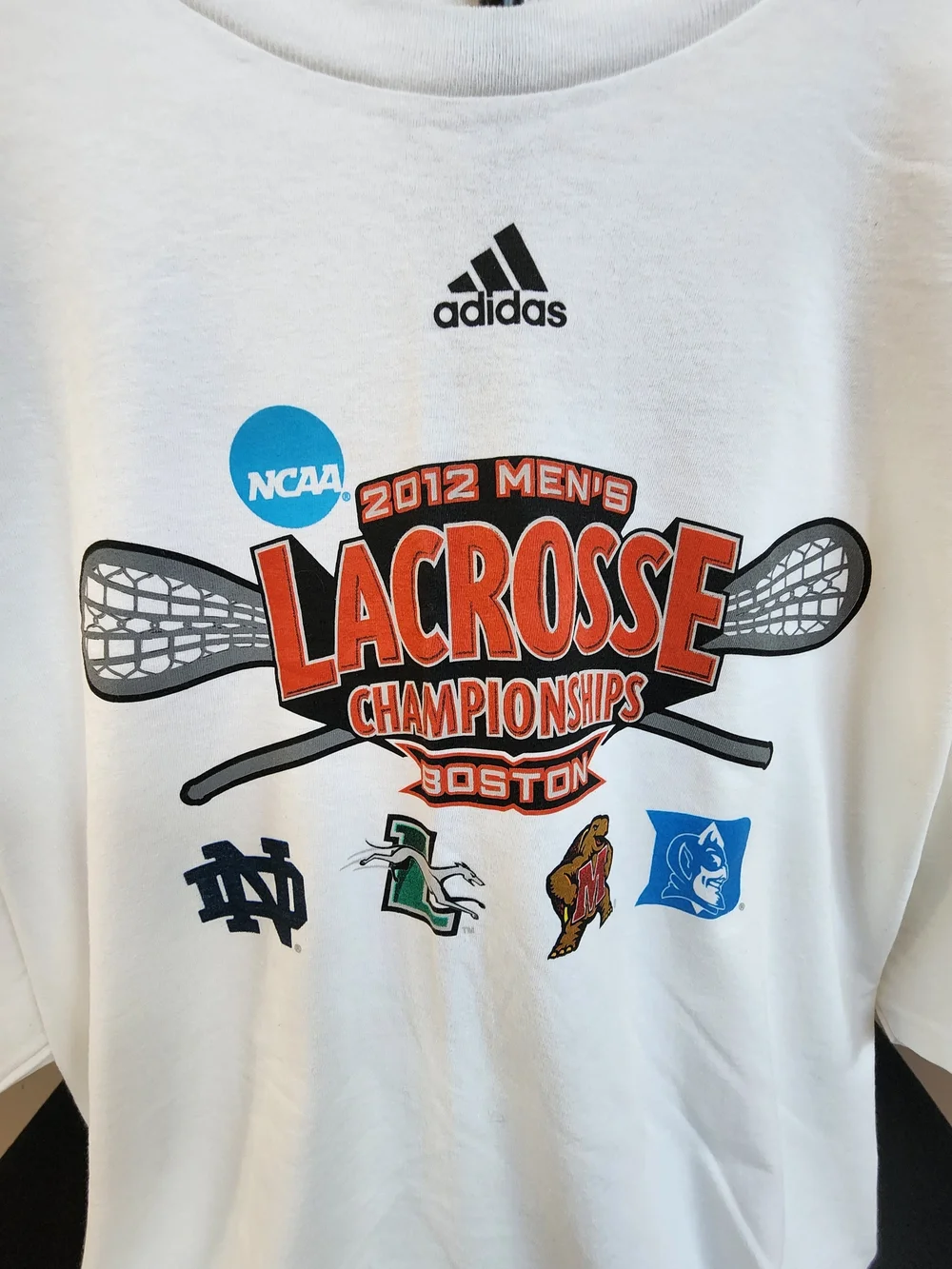 Adidas 2012 Men's Lacrosse Championship Tee. Size XL. NWT